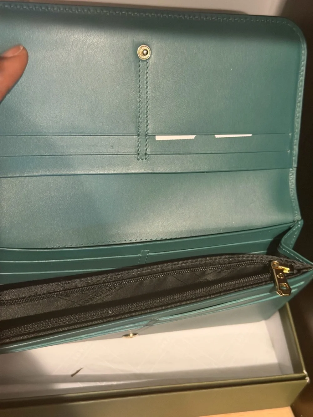 Longchamp Long Continental Box-Trot Purse‎